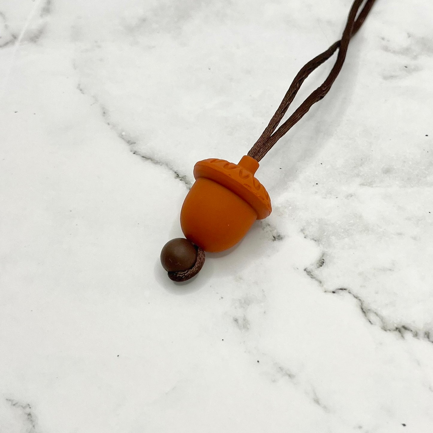 Acorn Fidget Chewelry Necklace