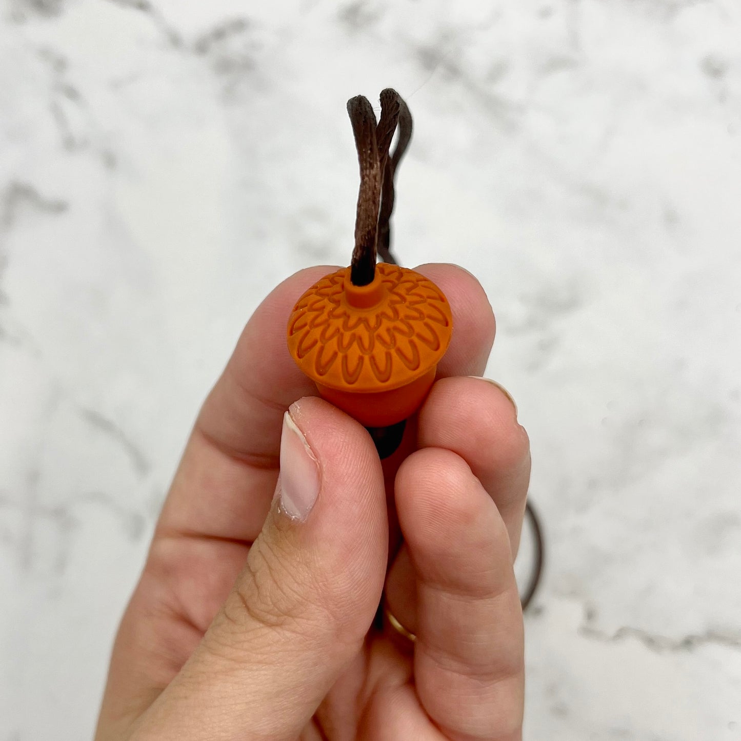 Acorn Fidget Chewelry Necklace