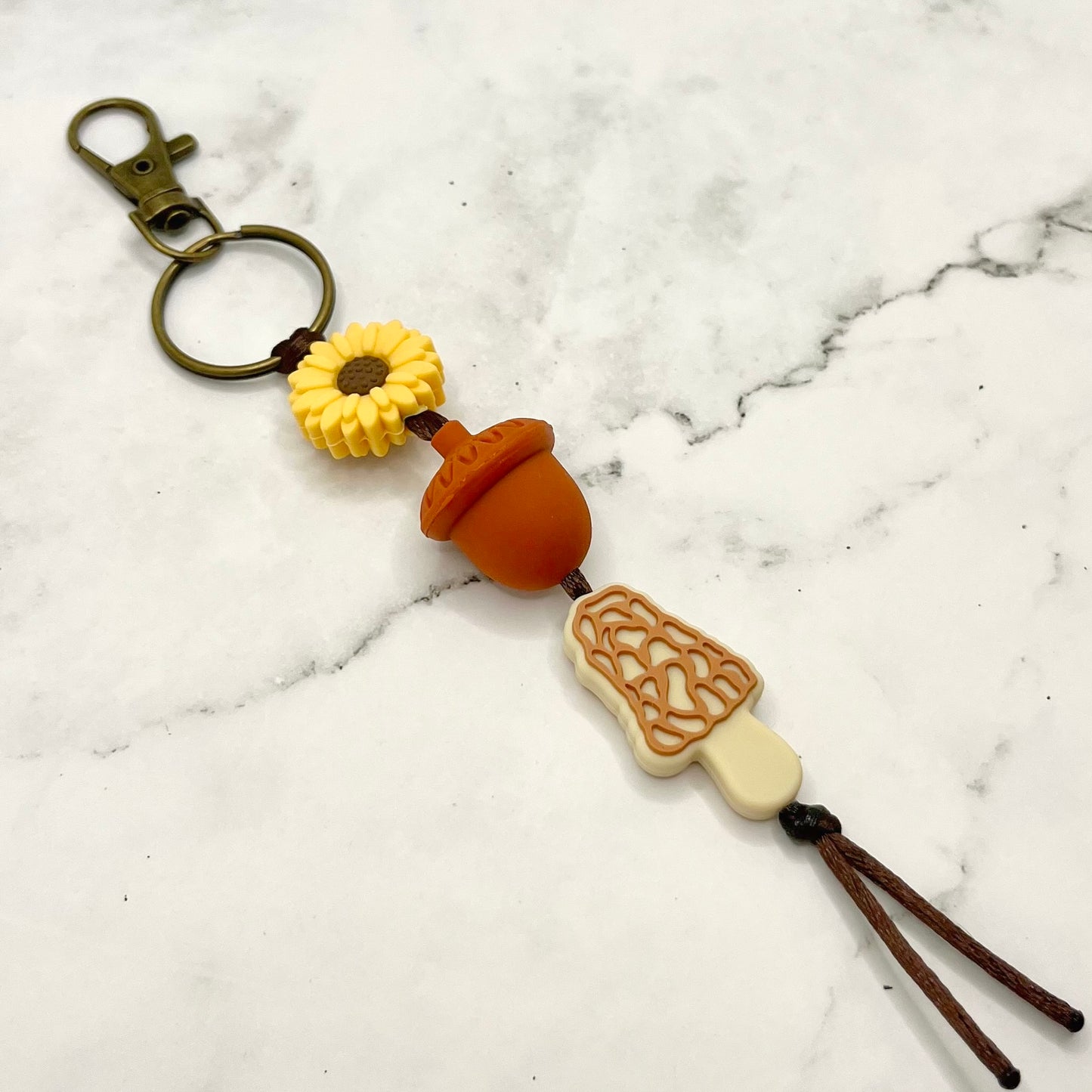 Acorn Fidget Keychain