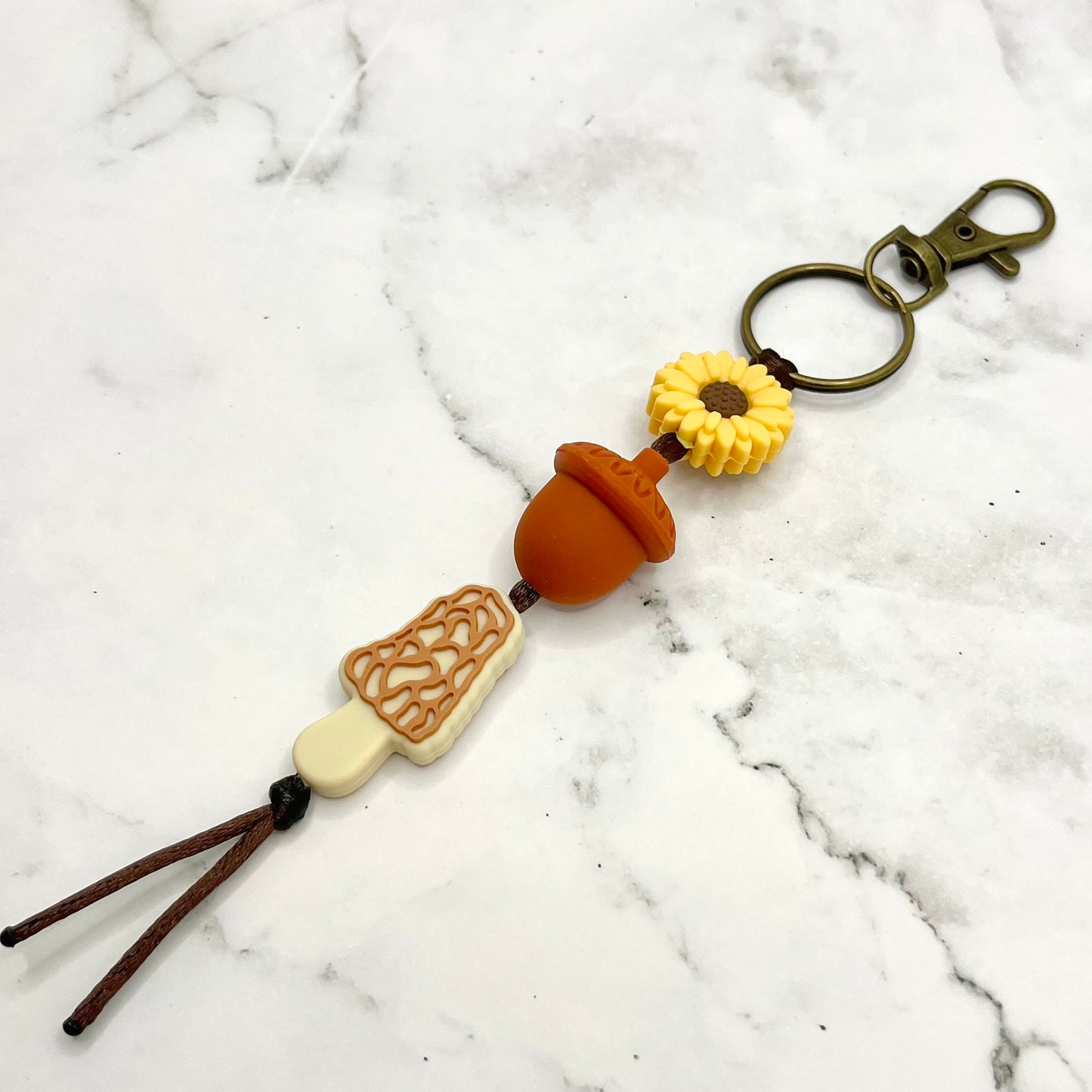 Acorn Fidget Keychain