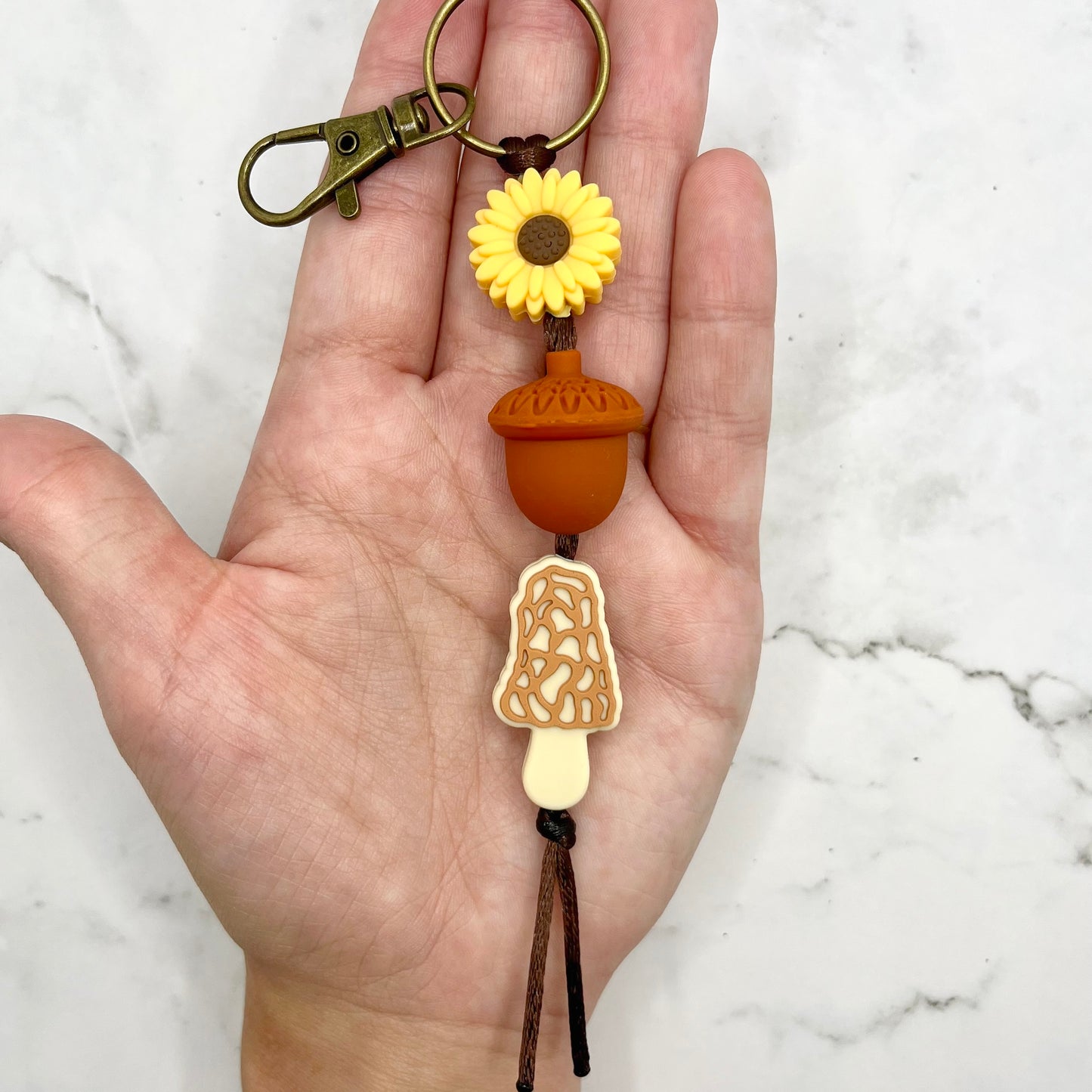 Acorn Fidget Keychain