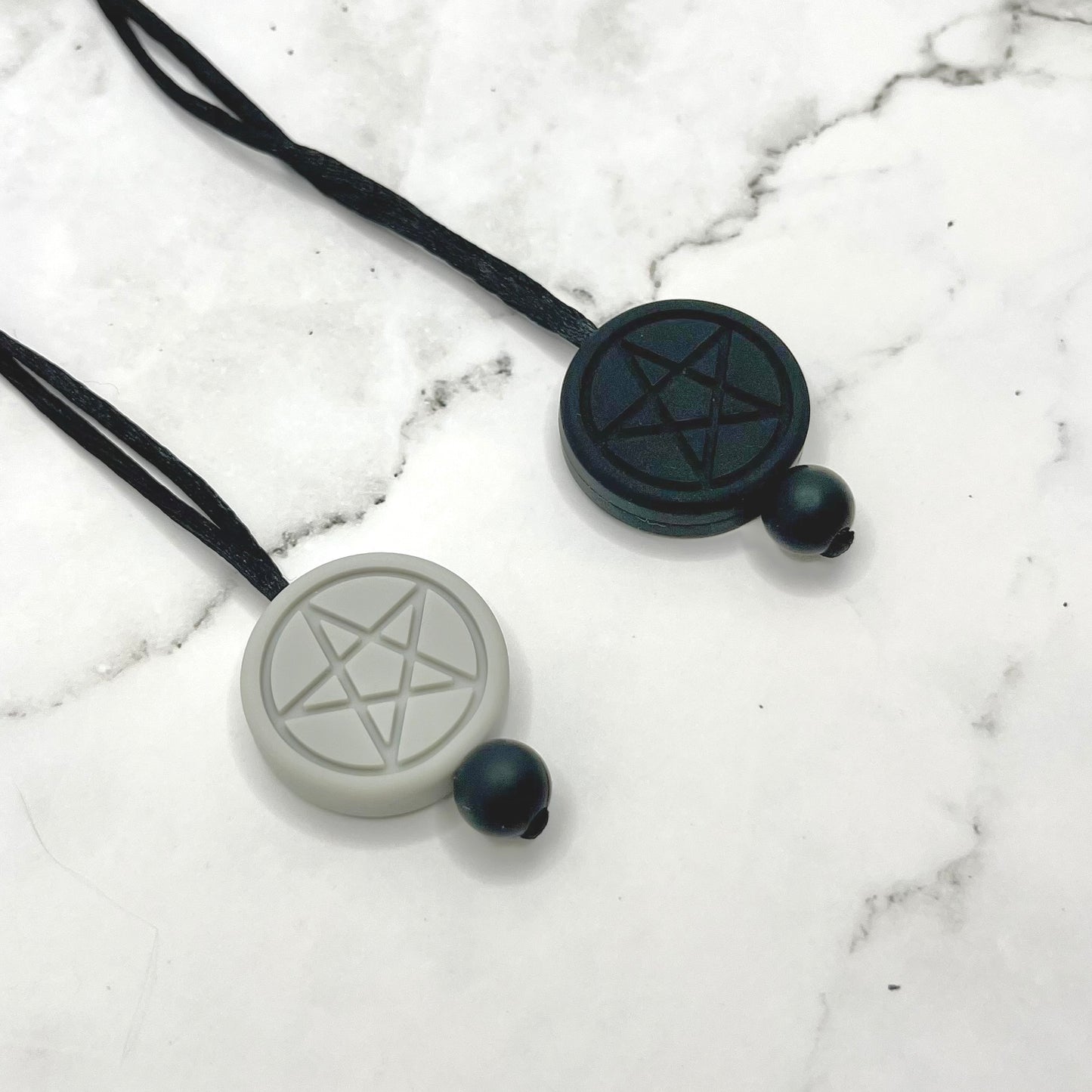 Pentacle Fidget Chewelry Necklace