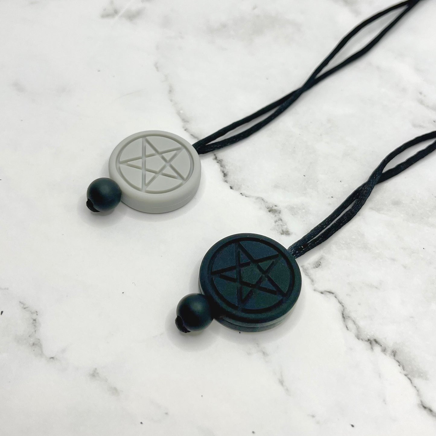 Pentacle Fidget Chewelry Necklace