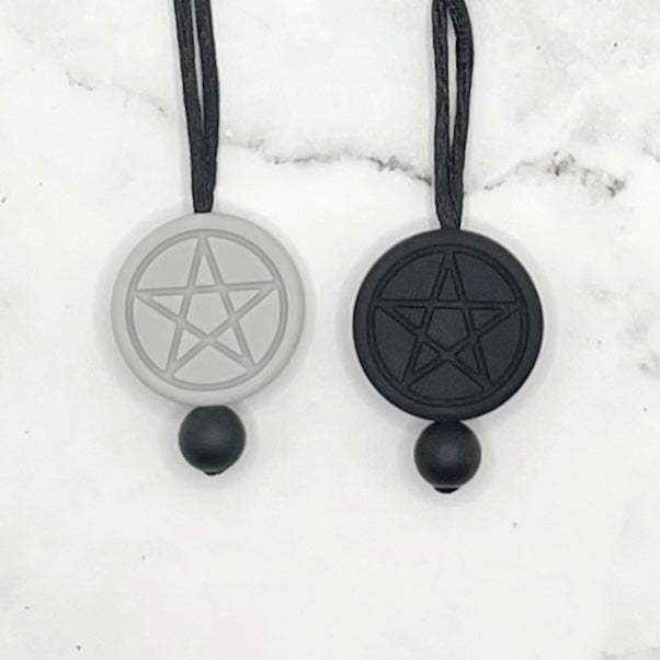 Pentacle Fidget Chewelry Necklace