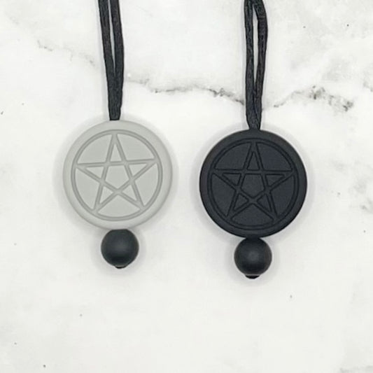 Pentacle Fidget Chewelry Necklace