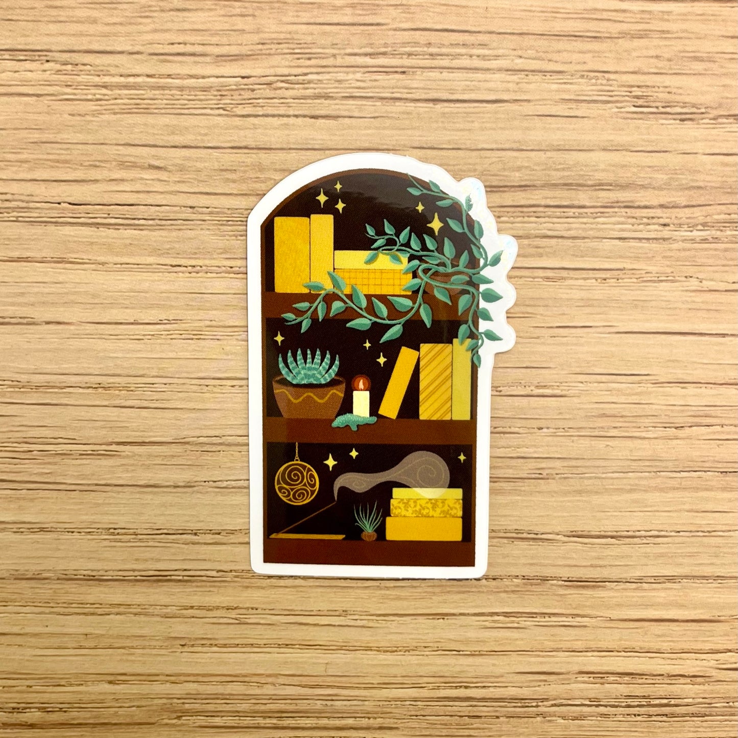 Magic Bookcase Sticker
