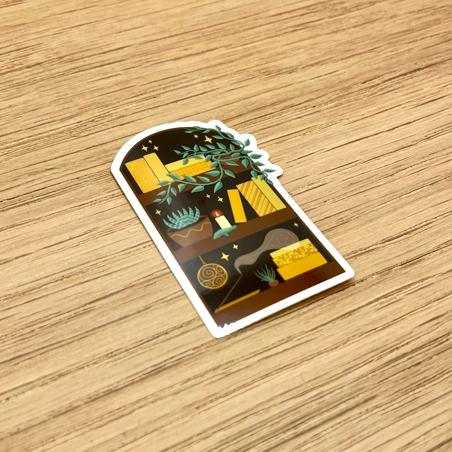 Magic Bookcase Sticker