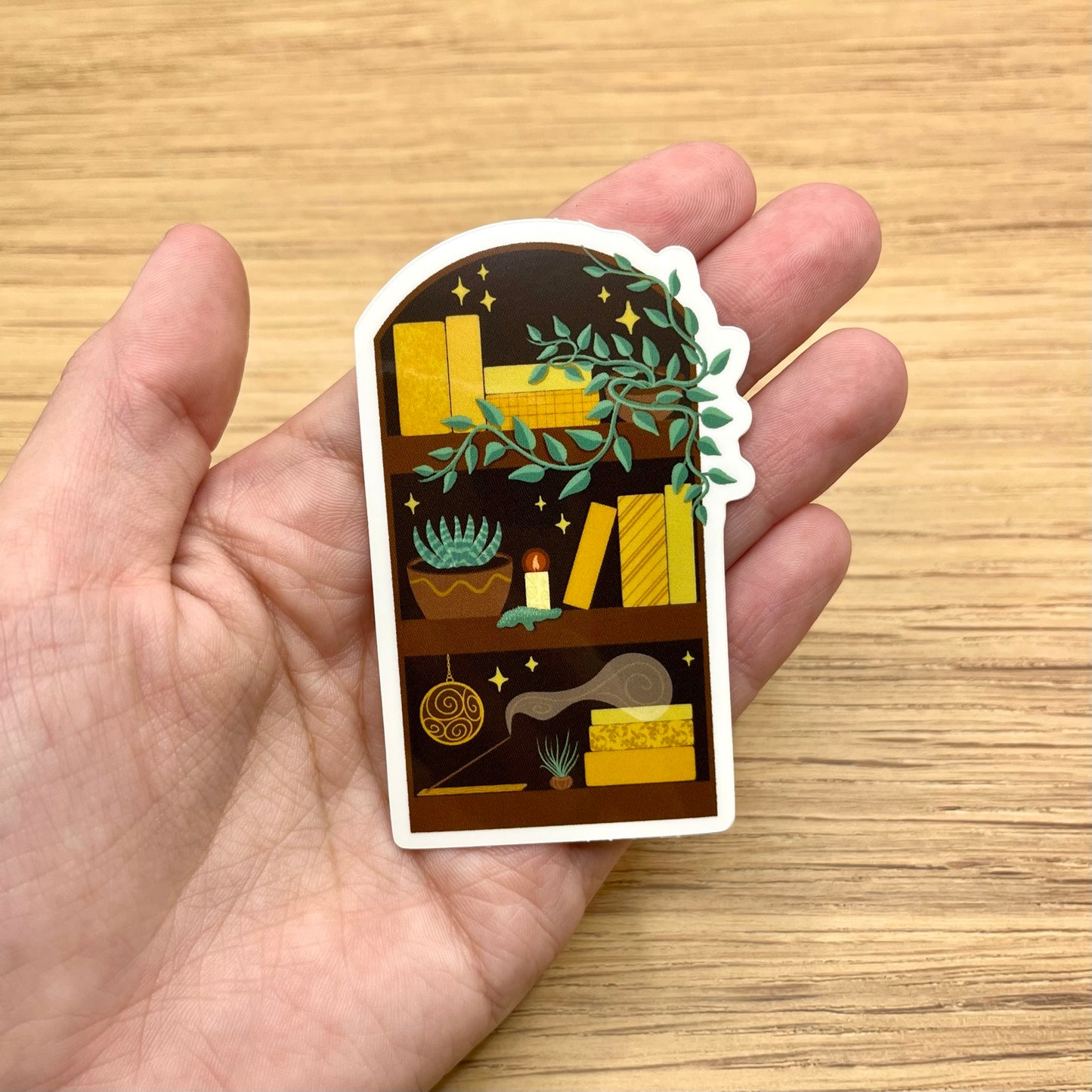 Magic Bookcase Sticker