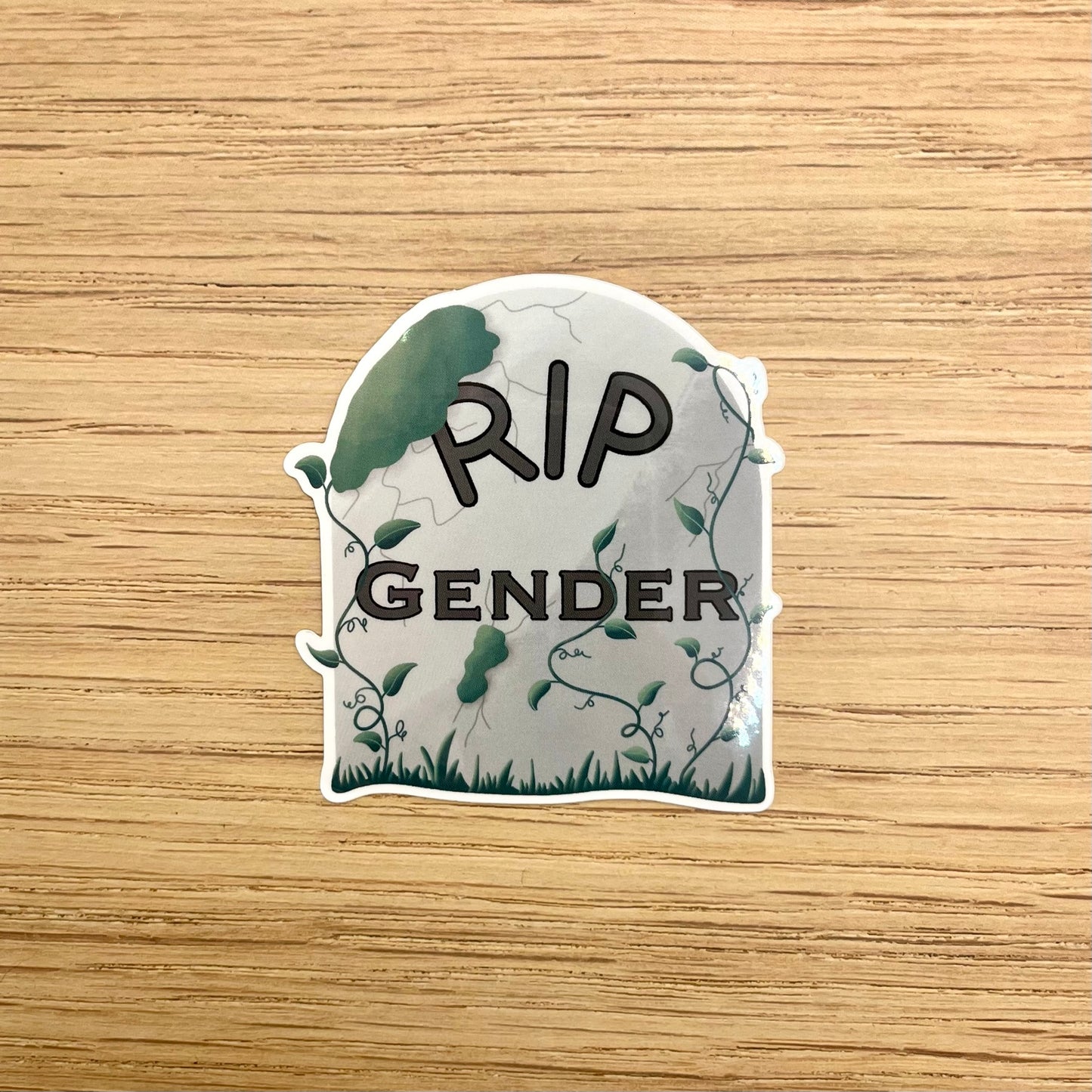 RIP Gender Sticker