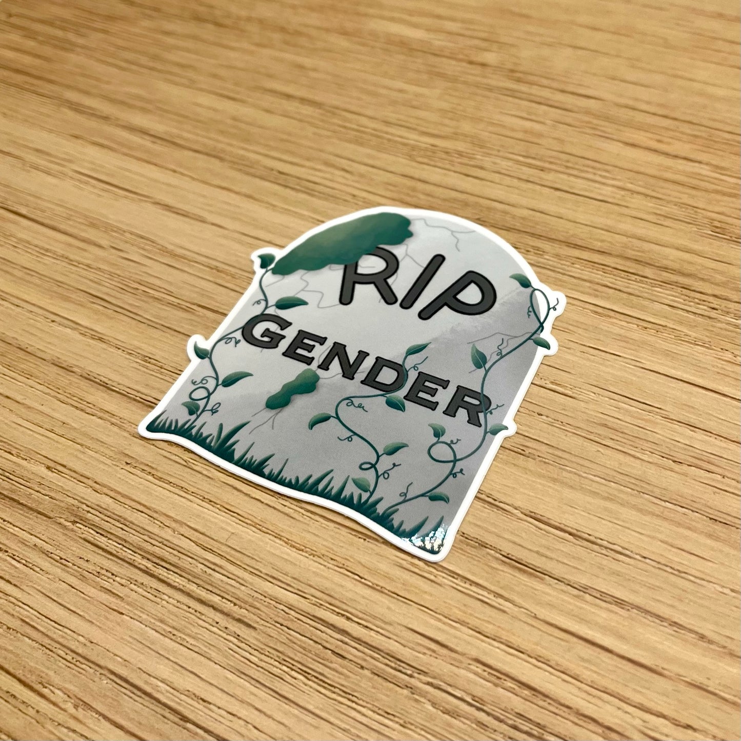 RIP Gender Sticker