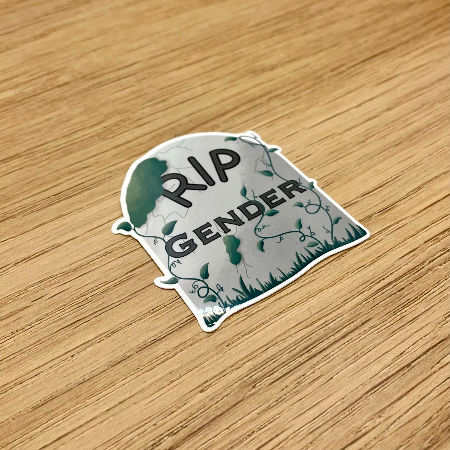 RIP Gender Sticker