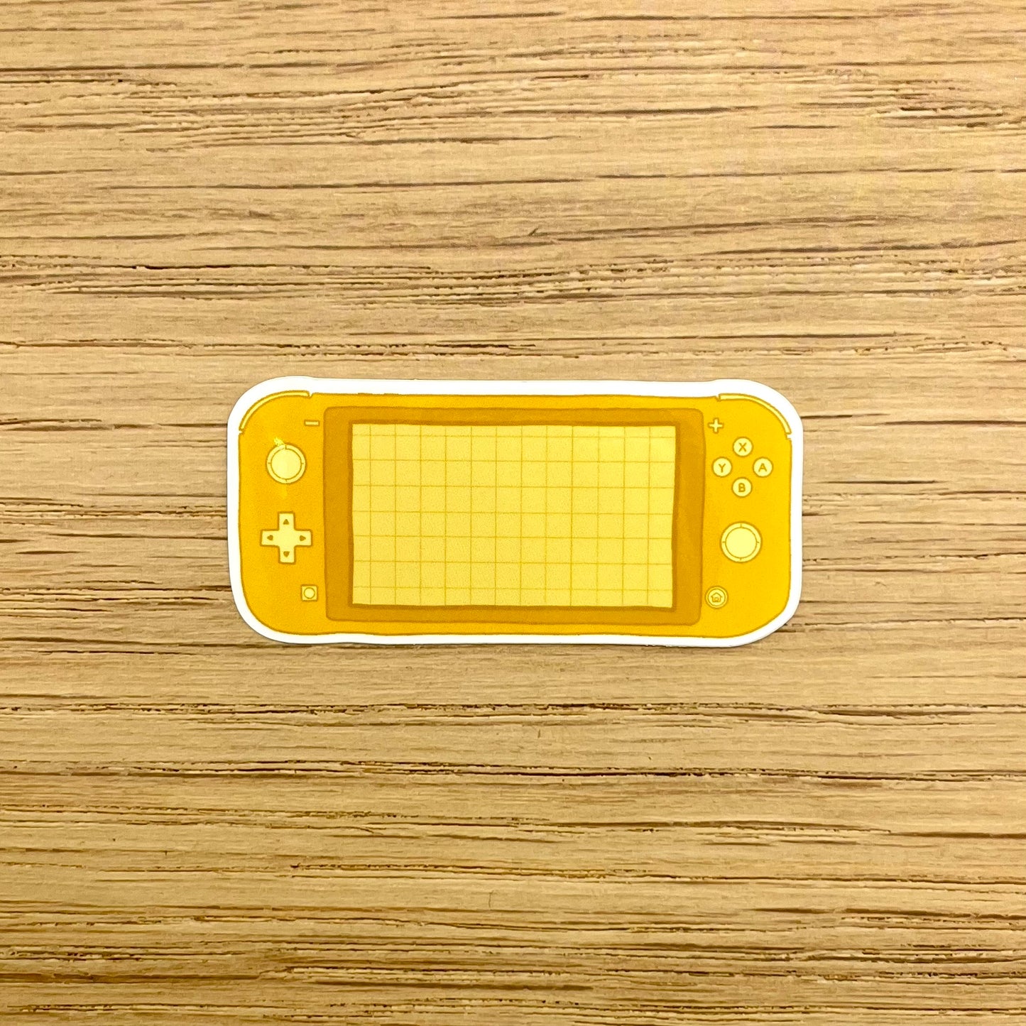 Yellow Switch Game Sticker
