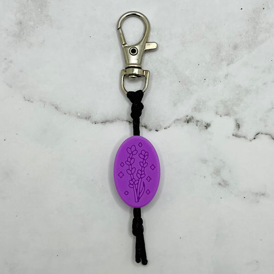 Lavender Fidget Charm / Zipper Pull