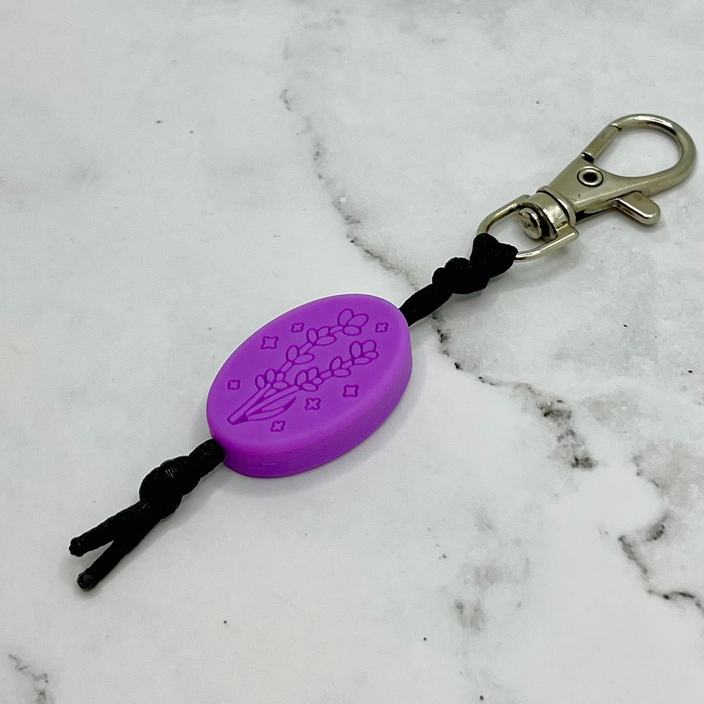 Lavender Fidget Charm / Zipper Pull
