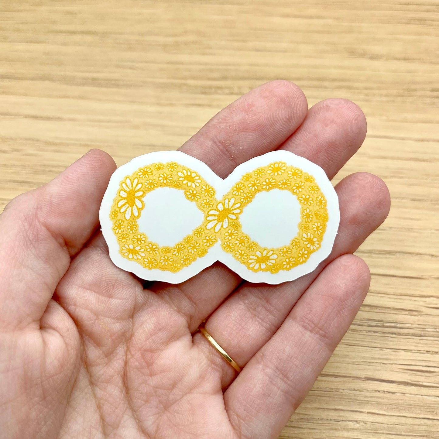 Floral Autism Acceptance Sticker