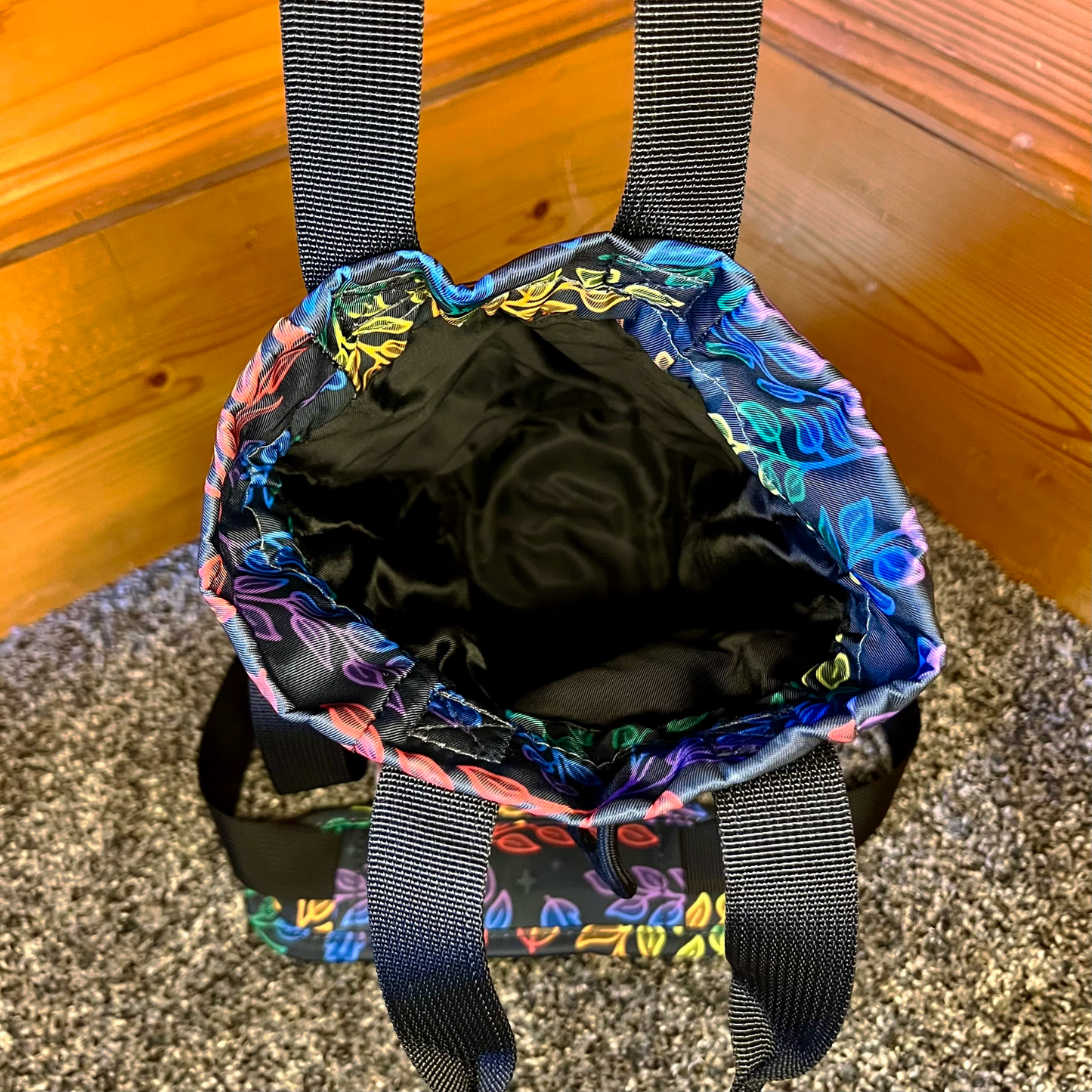 Pride Water Bottle Bag with Fidget Zipper Pull