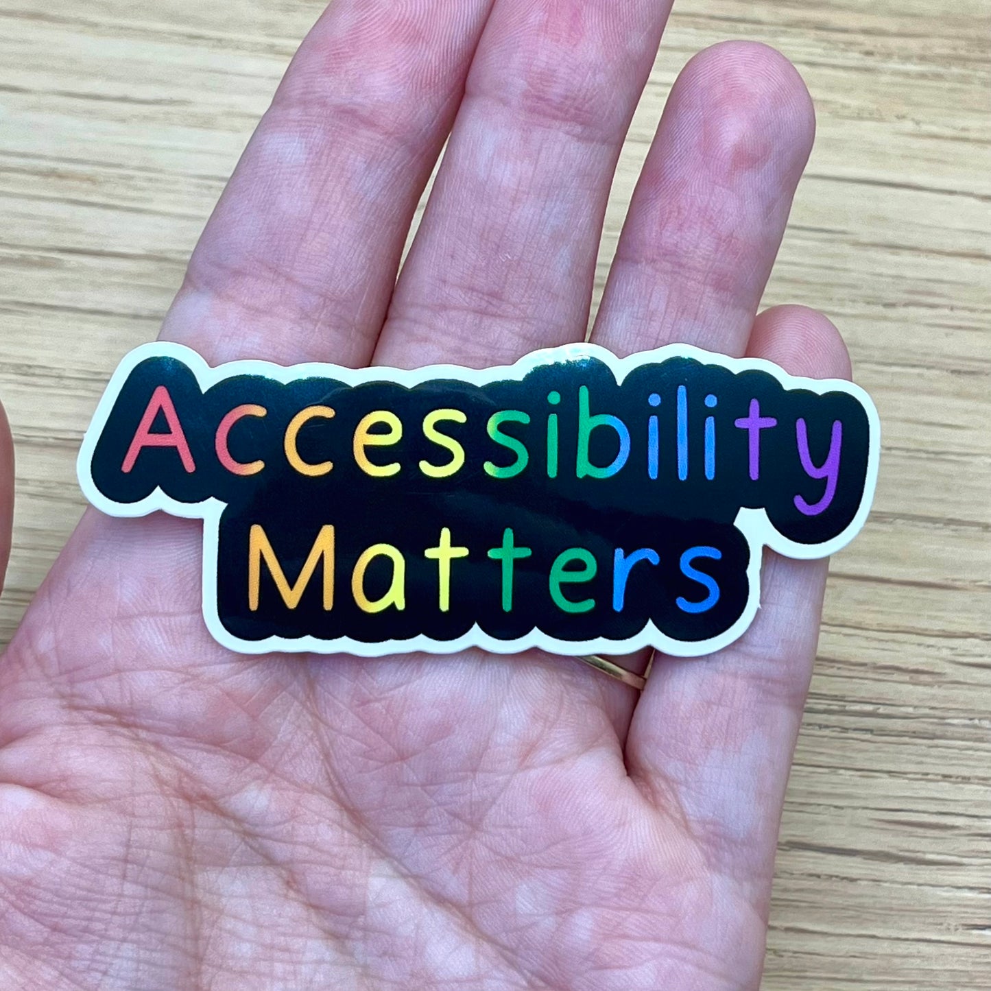 Accessibility Matters Sticker