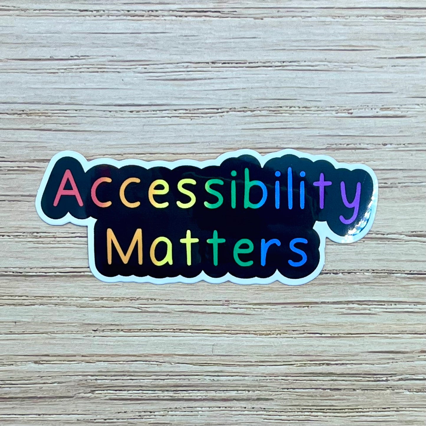 Accessibility Matters Sticker