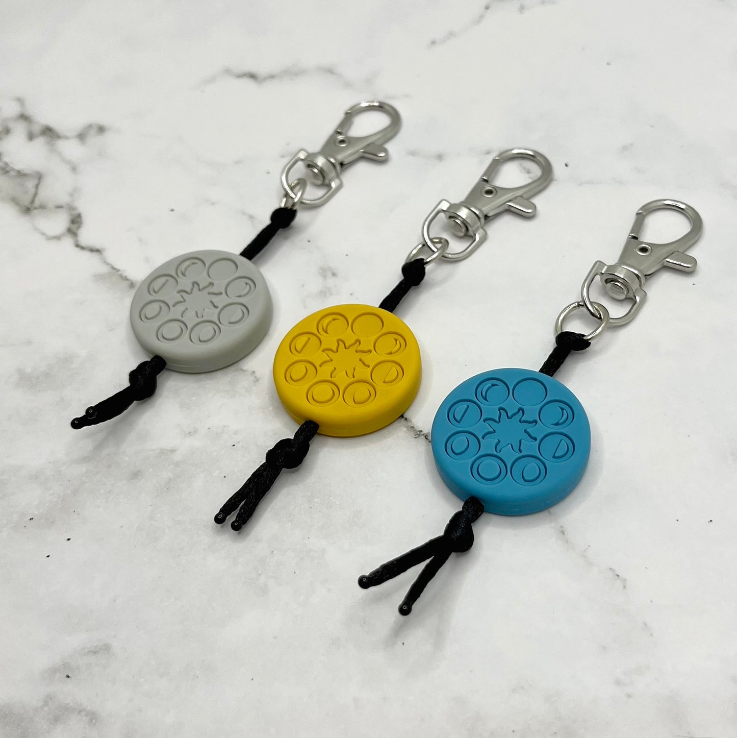 Moon Phases Fidget Charm / Zipper Pull