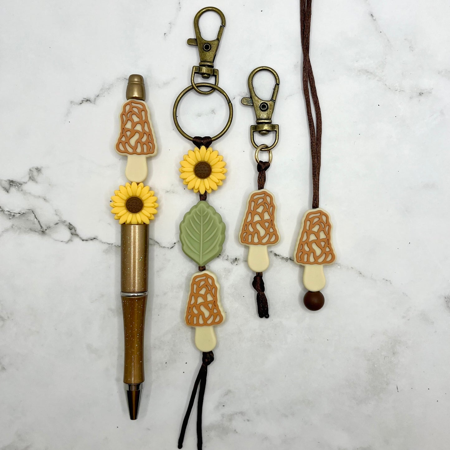 Morel Mushroom Fidget Pen