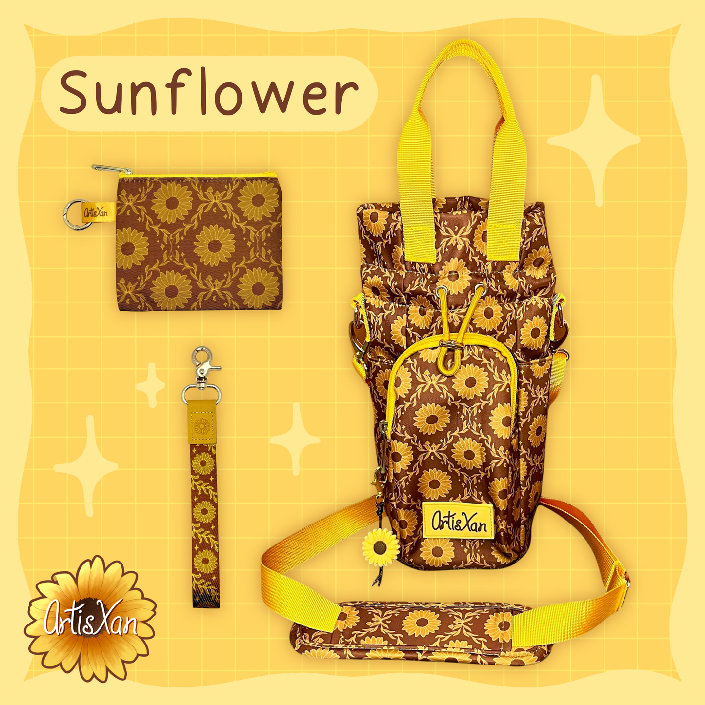 Sunflower Lanyard