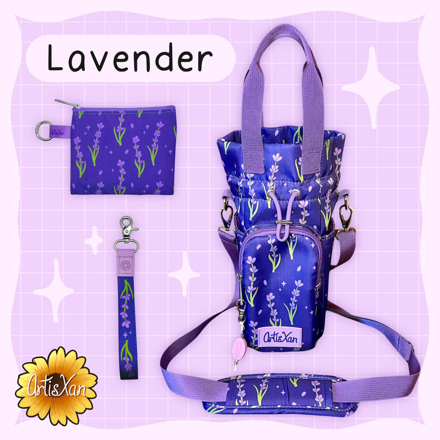 Lavender Lanyard