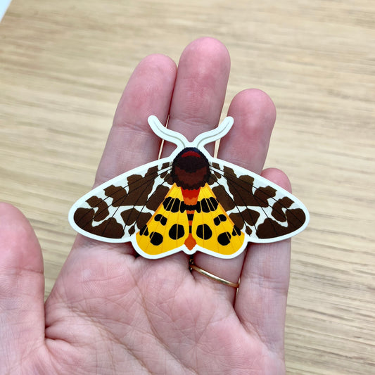 Garden Tiger Moth Sticker
