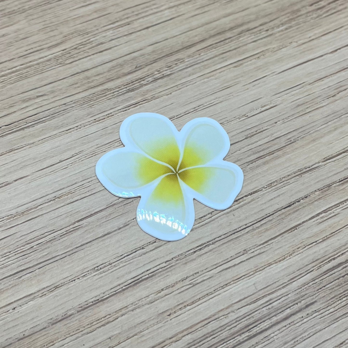 Frangipani Flower Sticker