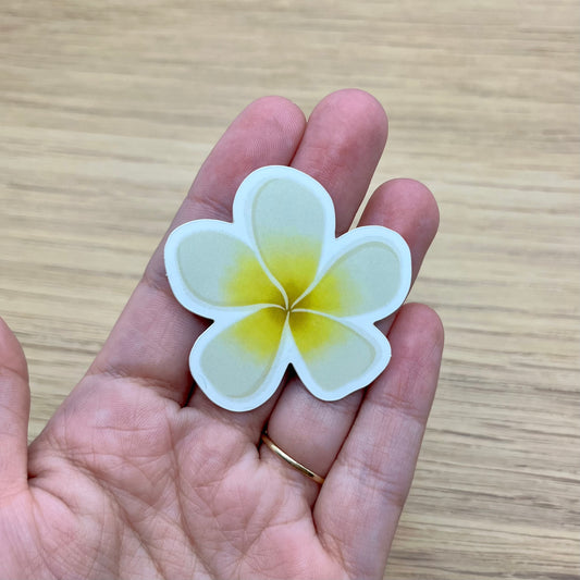 Frangipani Flower Sticker
