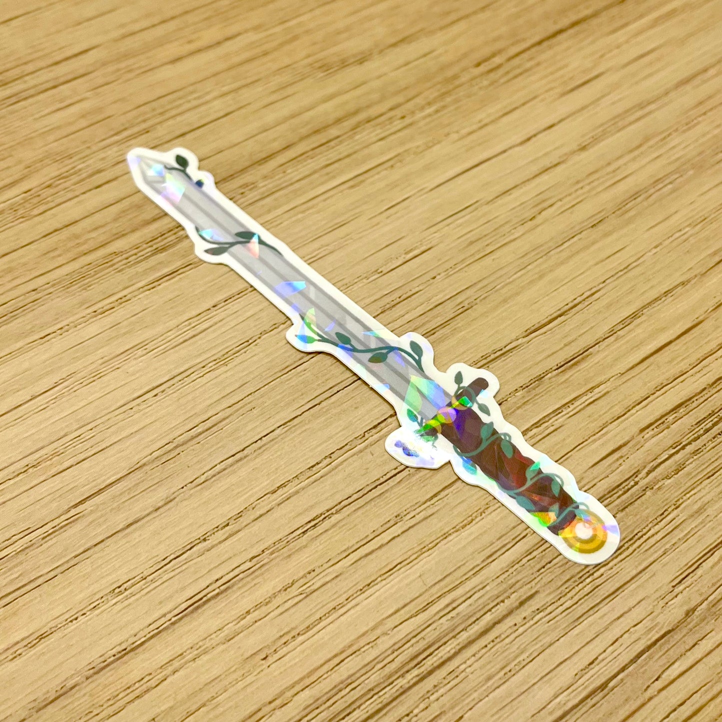 Holographic Sword Sticker